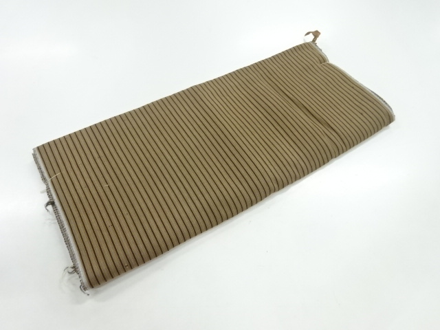 アンティーク　縞模様織出し着物洗い張り